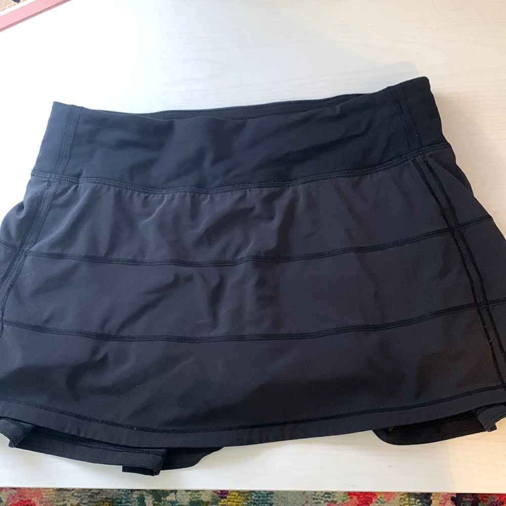 Womens Lulu lemon pace rival mid-rise skirt
